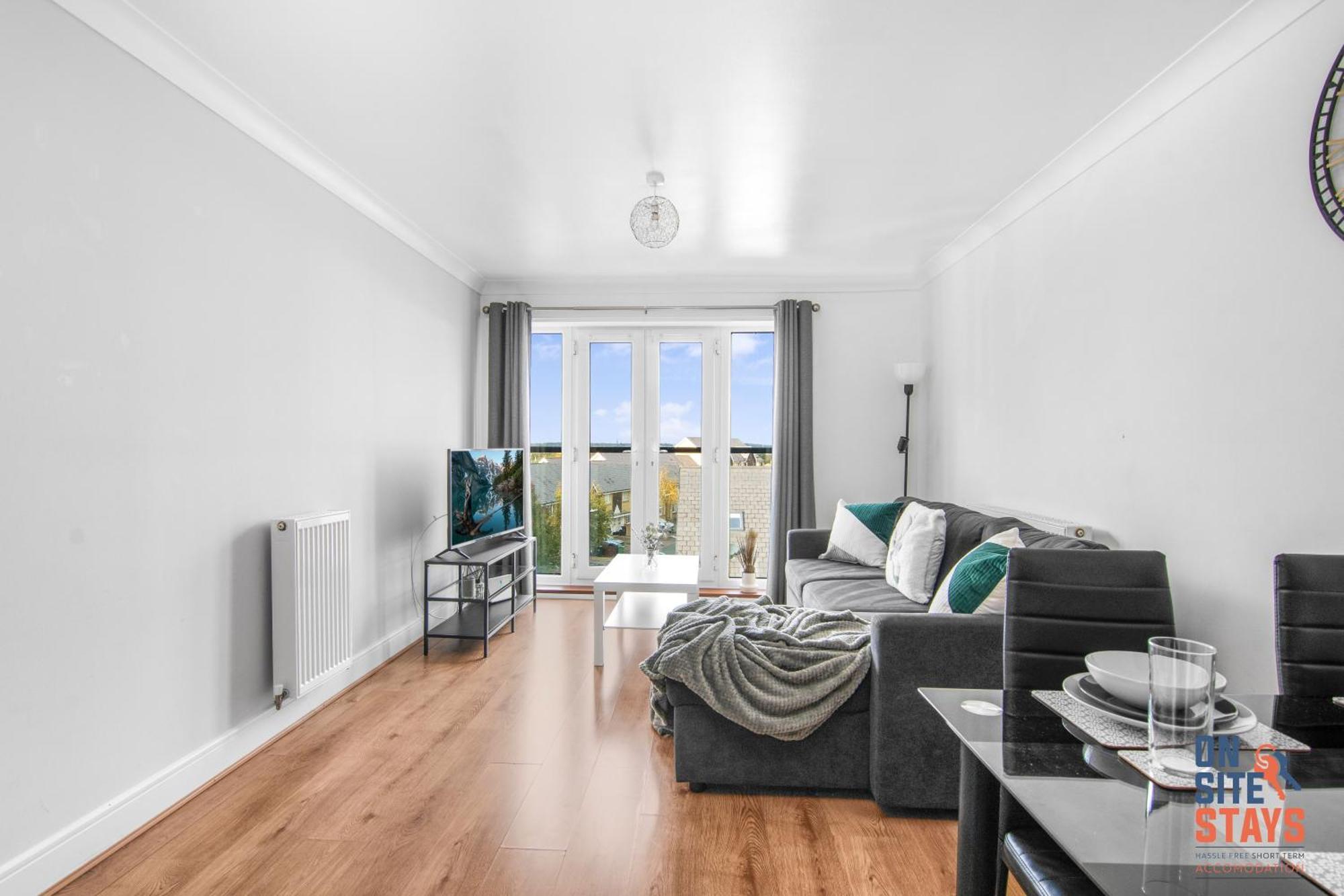 Onsitestays - Cosy 2-Bedroom Apartment With Free Parking, Wi-Fi & London Links Northfleet Екстер'єр фото