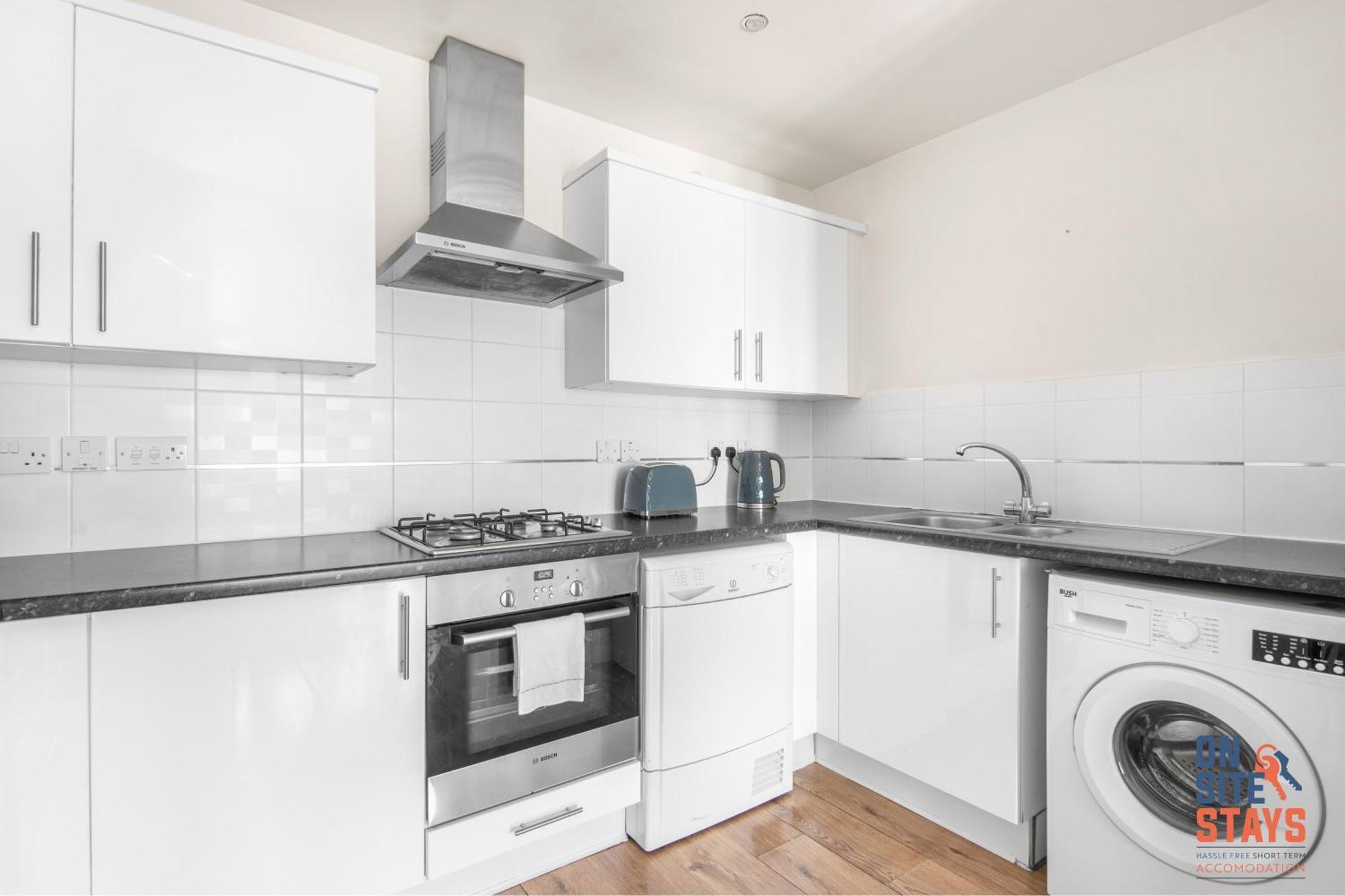 Onsitestays - Cosy 2-Bedroom Apartment With Free Parking, Wi-Fi & London Links Northfleet Екстер'єр фото