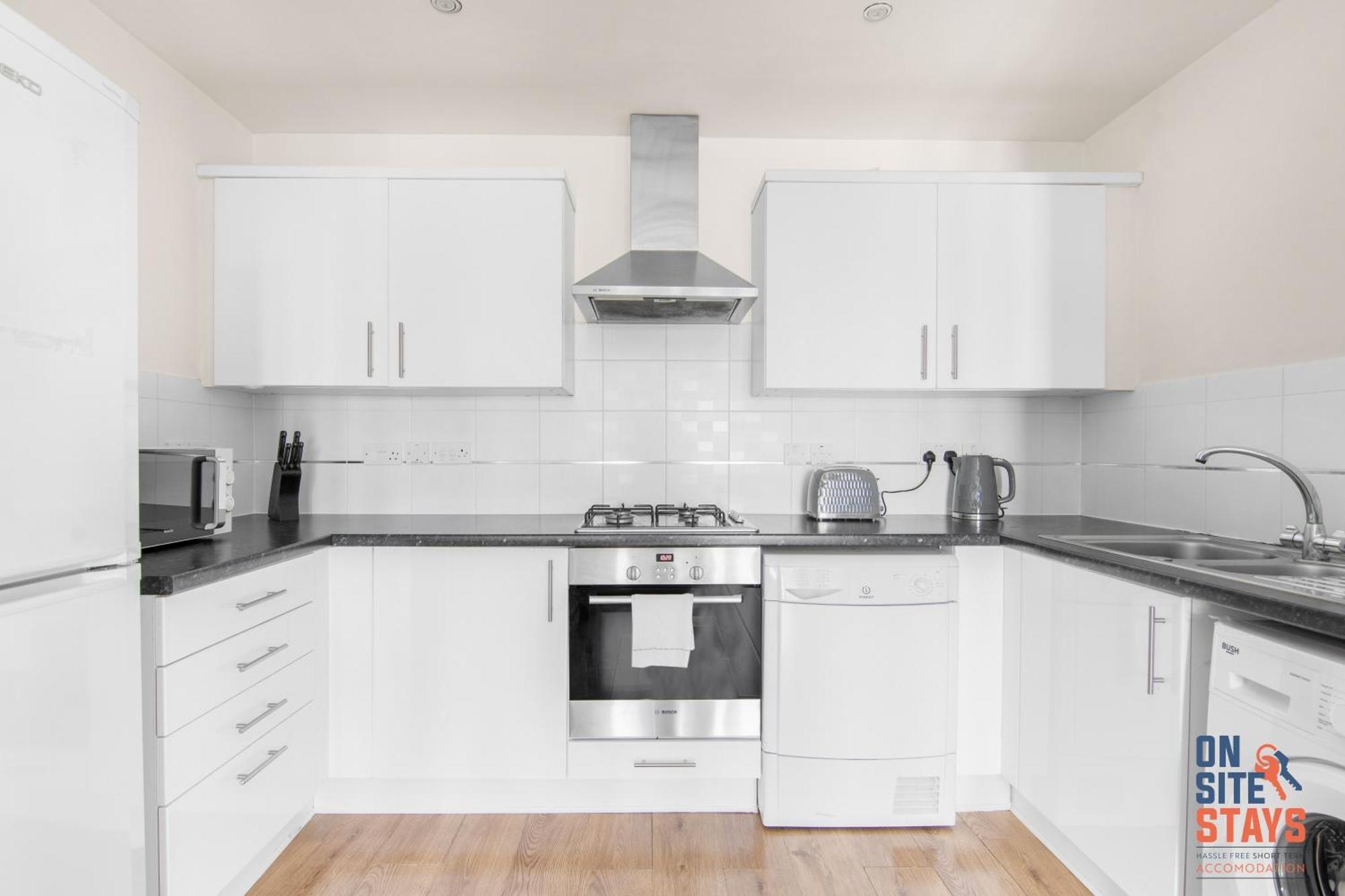 Onsitestays - Cosy 2-Bedroom Apartment With Free Parking, Wi-Fi & London Links Northfleet Екстер'єр фото