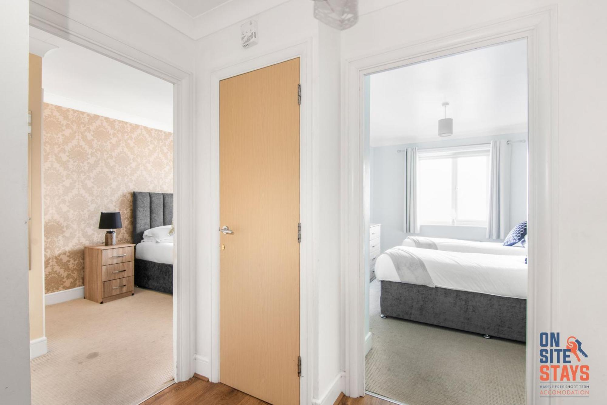 Onsitestays - Cosy 2-Bedroom Apartment With Free Parking, Wi-Fi & London Links Northfleet Екстер'єр фото